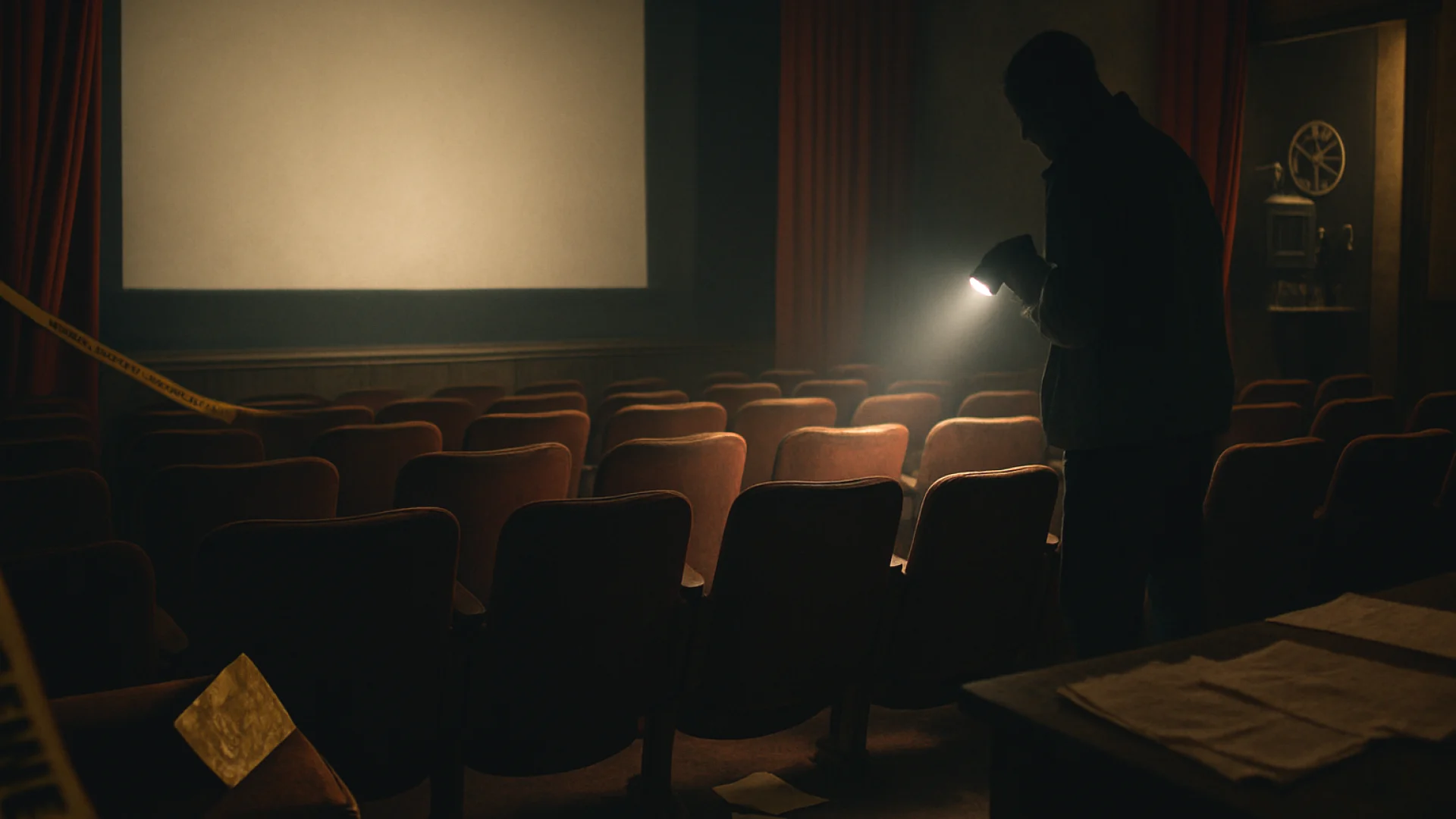 Quarenta e Sete Segundos de Escuridão no Cinema Íris